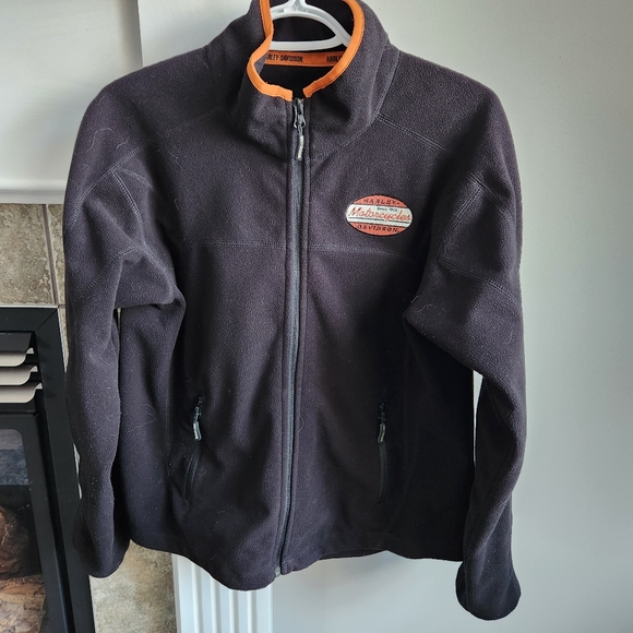 Harley Davidson fleece jacket LG - Picture 1 of 6